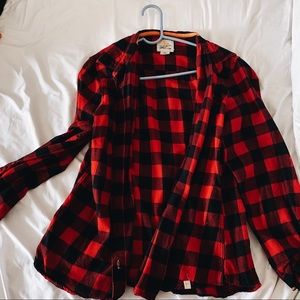 Buffalo Plaid Oversized Flannel